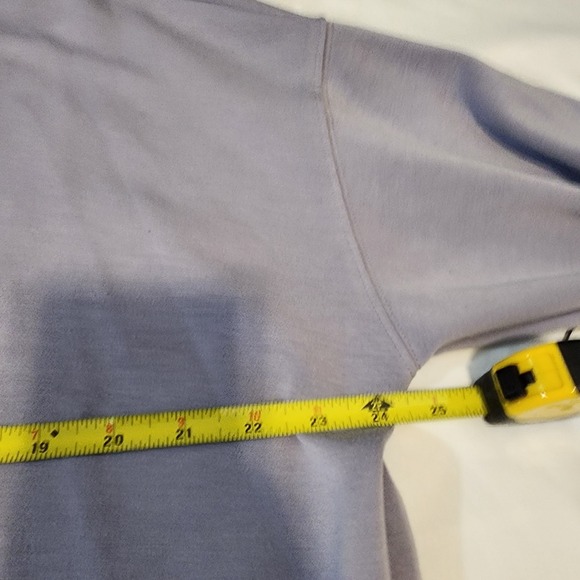 SAGE Collective Scuba Crewneck Sweatshirt. Periwinkle. Super Soft. Pockets L - Picture 9 of 10